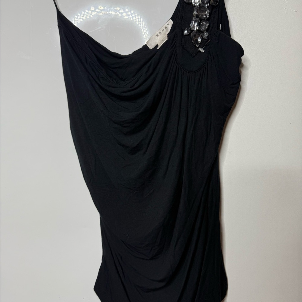 Kenar Black Women's Top - Picture 8 of 10
